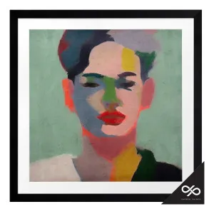 Chromatic Framed Print in 84 x 84cm by OZ Design, a Prints for sale on Style Sourcebook