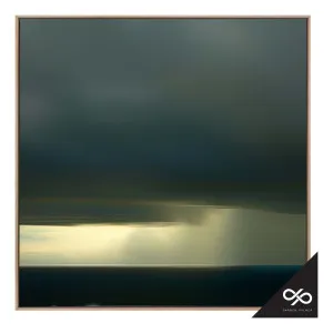 Sighing Box Framed Canvas in 93 x 93cm by OZ Design, a Painted Canvases for sale on Style Sourcebook