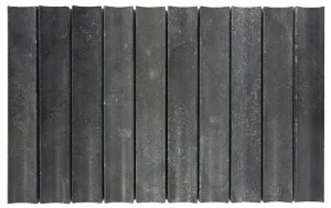 Castellana Concave Coal Natural Stone Mosaic Tile by Tile Republic, a Natural Stone Tiles for sale on Style Sourcebook