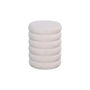 Roly Occasional Mango Wood Stool White by null, a Stools for sale on Style Sourcebook