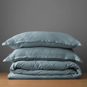 Lustro Bamboo Quilt Cover Set - White, Queen, Bamboo by Canningvale, a Quilt Covers for sale on Style Sourcebook