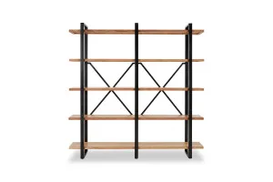 Dakota Bookshelf, Teak, by Lounge Lovers by Lounge Lovers, a Wall Shelves & Hooks for sale on Style Sourcebook