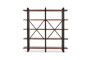 Dakota Bookshelf, Walnut, by Lounge Lovers by Lounge Lovers, a Wall Shelves & Hooks for sale on Style Sourcebook