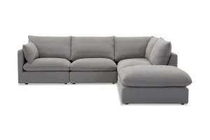 Loft Mini Right Corner Sofa, Grey, by Lounge Lovers by Lounge Lovers, a Sofas for sale on Style Sourcebook