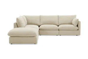 Loft Mini Left Corner Sofa, Florence Natural, by Lounge Lovers by Lounge Lovers, a Sofas for sale on Style Sourcebook