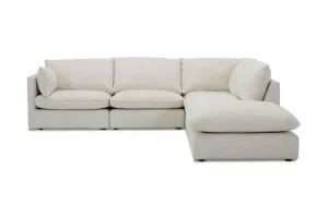 Loft Mini Right Corner Sofa, Sienna Natural, by Lounge Lovers by Lounge Lovers, a Sofas for sale on Style Sourcebook