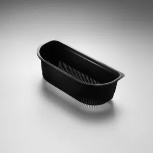Colander D Shape Suits Petite/Diaz Sinks Charcoal In Grey By Oliveri by Oliveri, a Food Preparation for sale on Style Sourcebook