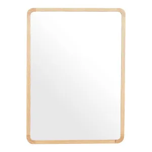 Studio Slim Rectangle Curve Mirror - Wood by Granite Lane, a Mirrors for sale on Style Sourcebook