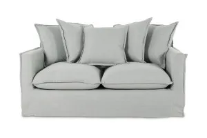 Venice 2 Seat Sofa, Grey, by Lounge Lovers by Lounge Lovers, a Sofas for sale on Style Sourcebook