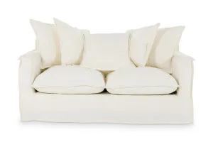 Venice 2 Seat Sofa, White, by Lounge Lovers by Lounge Lovers, a Sofas for sale on Style Sourcebook