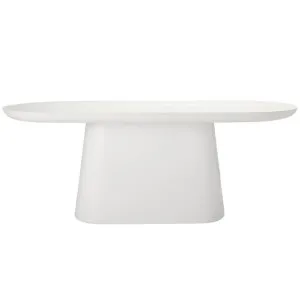 Odette White Concrete Dining Table by null, a Dining Tables for sale on Style Sourcebook