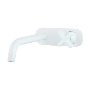 Cross Progressive Wall Mounted Set - White by ABI Interiors Pty Ltd, a Bathroom Taps & Mixers for sale on Style Sourcebook