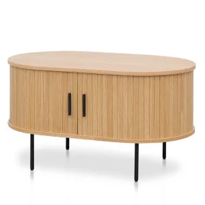Dania 100cm Oval Coffee Table - Natural by Interior Secrets - AfterPay Available by Interior Secrets, a Coffee Table for sale on Style Sourcebook