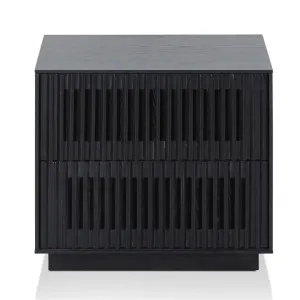 Dahlia Bedside Table - Full Black by Interior Secrets - AfterPay Available by Interior Secrets, a Bedside Tables for sale on Style Sourcebook