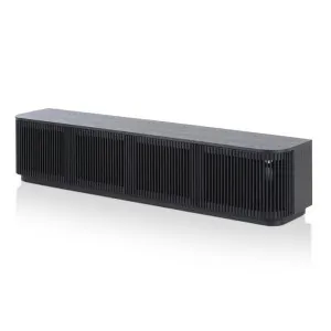 Tahlia 2m TV Entertainment Unit - Full Black by Interior Secrets - AfterPay Available by Interior Secrets, a Entertainment Units & TV Stands for sale on Style Sourcebook