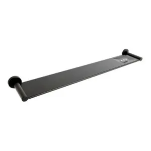Bloom Shower Shelf | Made From Brass In Matte Black By ADP by ADP, a Shelves & Soap Baskets for sale on Style Sourcebook