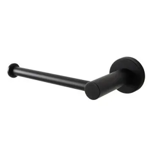 Bloom Toilet Roll Holder | Made From Brass In Matte Black By ADP by ADP, a Toilet Paper Holders for sale on Style Sourcebook