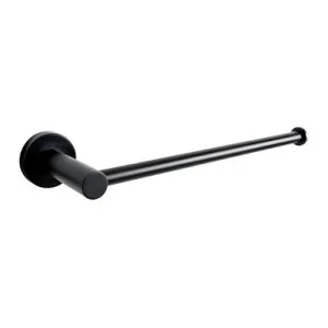 Bloom Hand Towel Rail | Made From Brass In Matte Black By ADP by ADP, a Towel Rails for sale on Style Sourcebook