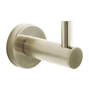 Bloom Robe Hook | Made From Brass In Brushed Nickel By ADP by ADP, a Shelves & Hooks for sale on Style Sourcebook