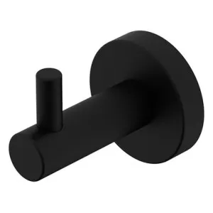 Soul Robe Hook | Made From Brass In Matte Black By ADP by ADP, a Shelves & Hooks for sale on Style Sourcebook