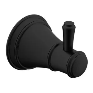 Eternal Robe Hook | Made From Brass In Matte Black By ADP by ADP, a Shelves & Hooks for sale on Style Sourcebook