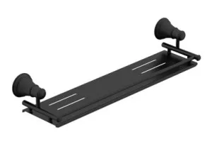 Eternal Shower Shelf | Made From Brass In Matte Black By ADP by ADP, a Shelves & Soap Baskets for sale on Style Sourcebook