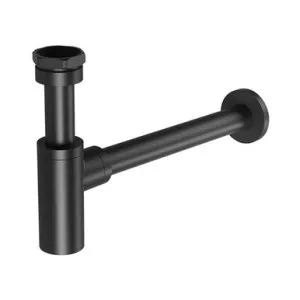 Waterloo Bottle Trap | Made From Brass In Matte Black By ADP by ADP, a Traps & Wastes for sale on Style Sourcebook