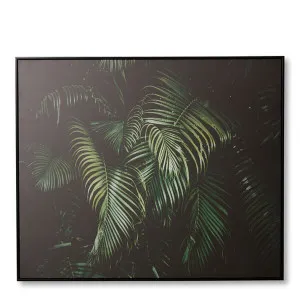 Palm Canvas Wall Art Green - 120cm x 100cm by null, a Painted Canvases for sale on Style Sourcebook