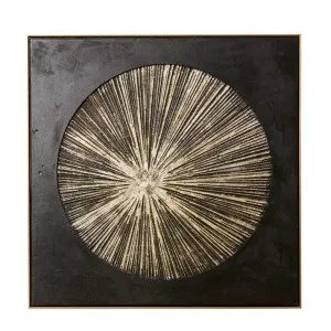 Archi Sunrise Hand Painted Wall Art - 100cm x 100cm by null, a Artwork & Wall Decor for sale on Style Sourcebook