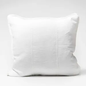 Luca® Linen Outdoor Cushion in Off White  |  Cover Only 50x50cm  |  Eadie Lifestyle by null, a Cushions, Decorative Pillows for sale on Style Sourcebook