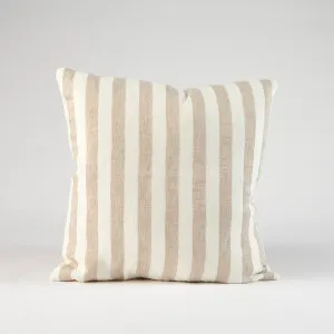 Santi Linen Cushion in Off White/Natural Stripe  |  Cover Only 40x60cm  |  Eadie Lifestyle by null, a Cushions, Decorative Pillows for sale on Style Sourcebook