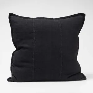 Luca® Linen Cushion in Black  |  Cover Only 40x60cm  |  Eadie Lifestyle by null, a Cushions, Decorative Pillows for sale on Style Sourcebook
