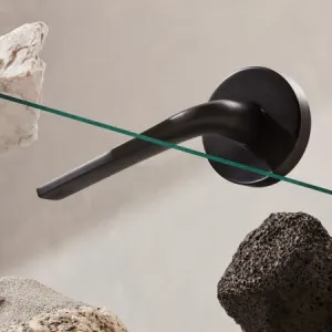 Avant with QuickFix Sierra Passage Lever Set in Matte Black by Gainsborough, a Door Hardware for sale on Style Sourcebook