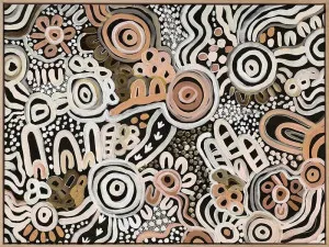 My Country Nude Canvas Art Print by Urban Road, a Aboriginal Art for sale on Style Sourcebook