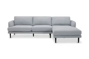 Alice Right Hand Chaise Sofa, Grey, by Lounge Lovers by Lounge Lovers, a Sofas for sale on Style Sourcebook