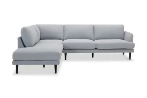 Alice Left Hand Corner Sofa, Grey, by Lounge Lovers by Lounge Lovers, a Sofas for sale on Style Sourcebook
