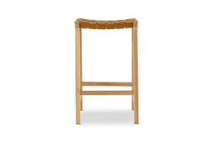 Cuba Woven Backless Bar Stool, Brown, by Lounge Lovers by Lounge Lovers, a Bar Stools for sale on Style Sourcebook
