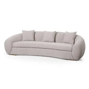 Howard 3 Seater Sofa - Ash Grey Boucle by Interior Secrets - AfterPay Available by Interior Secrets, a Sofas for sale on Style Sourcebook