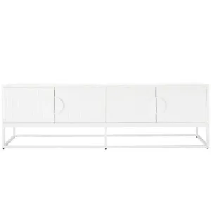 Havasa TV Unit White - 180cm by null, a Entertainment Units & TV Stands for sale on Style Sourcebook