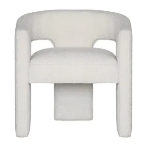 Leva Boucle Ivory Accent Chair by null, a Chairs for sale on Style Sourcebook