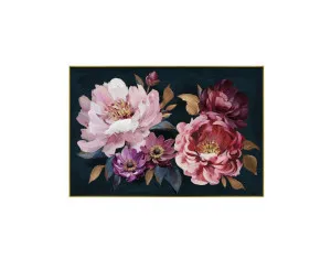 Floral Elegance Wall Art Canvas 90cm x 60cm by Luxe Mirrors, a Artwork & Wall Decor for sale on Style Sourcebook