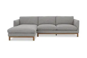 Stella Left Chaise Sofa, Grey, by Lounge Lovers by Lounge Lovers, a Sofas for sale on Style Sourcebook