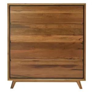 Carlo Tallboy - 4 Drawer by null, a Dressers & Chests of Drawers for sale on Style Sourcebook