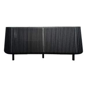Pila Buffet 200cm in Black / Glass by OzDesignFurniture, a Sideboards, Buffets & Trolleys for sale on Style Sourcebook
