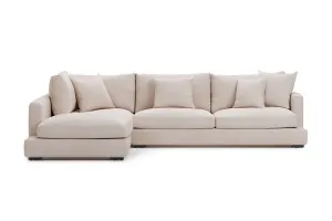Long Beach Left Corner Sofa, Como Natural, by Lounge Lovers by Lounge Lovers, a Sofas for sale on Style Sourcebook