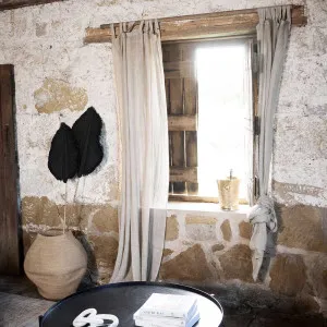 Puro Sheer Linen Curtains in Natural | 140x260cm | Eadie Lifestyle by null, a Curtains for sale on Style Sourcebook
