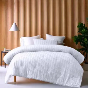 Vintage Design Reflections White 3 Piece Comforter Set by null, a Quilts & Bedspreads for sale on Style Sourcebook