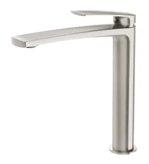 Mekko Vessel Basin Mixer Brushed Nickel by PHOENIX, a Bathroom Taps & Mixers for sale on Style Sourcebook