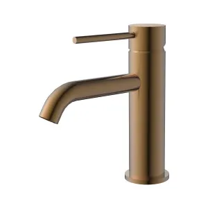 Misha Basin Mixer Brushed Copper by null, a Bathroom Taps & Mixers for sale on Style Sourcebook