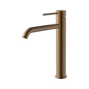 Misha Vessel Basin Mixer Brushed Copper by null, a Bathroom Taps & Mixers for sale on Style Sourcebook